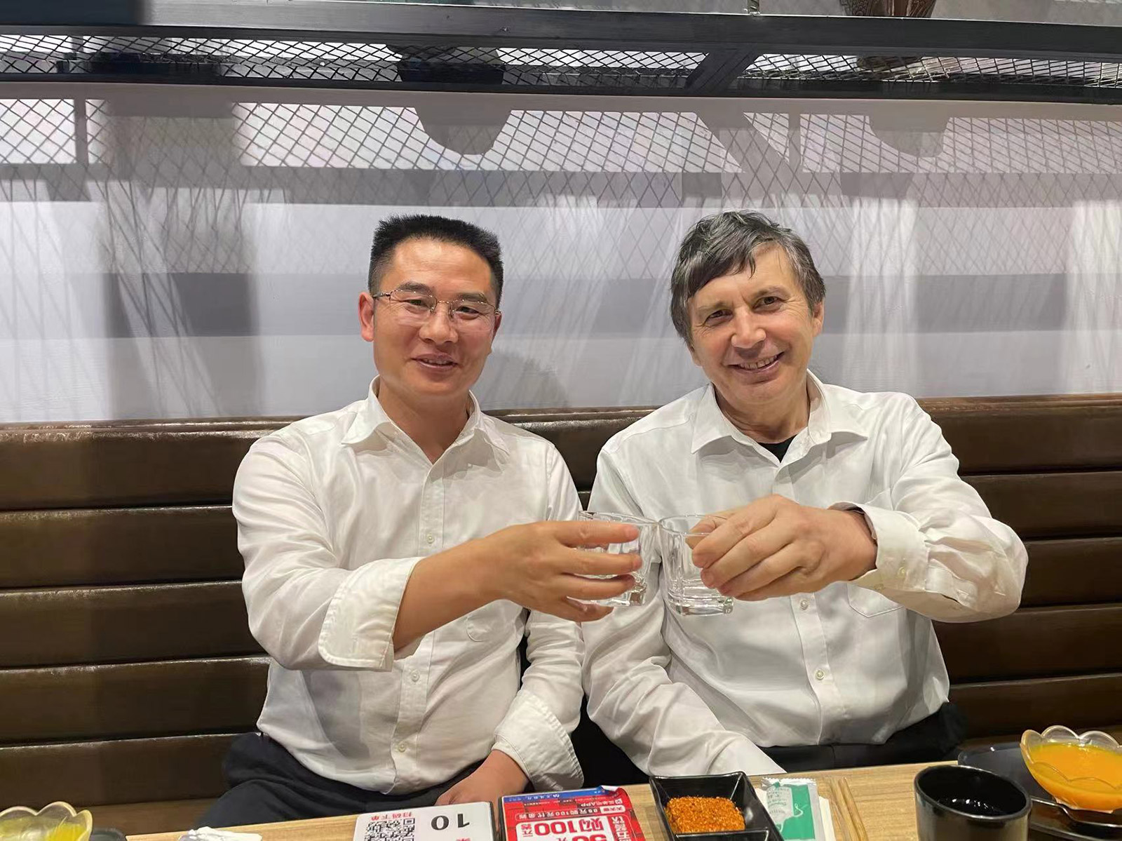 2023年5月23日張總與石墨烯諾貝爾獲獎者安德烈.海姆合影