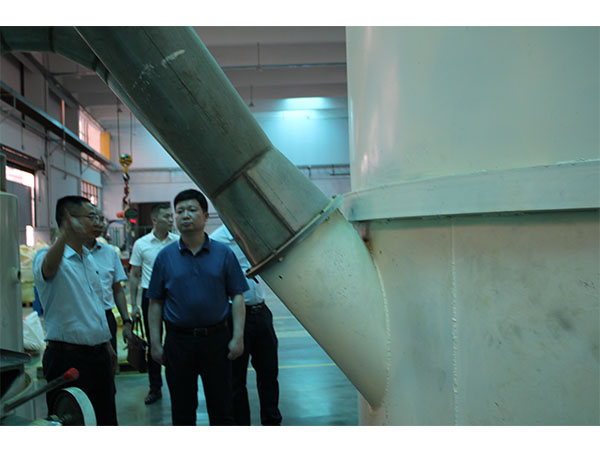 2023年7月25日懷化市中級人民法院院院長左牧來我司調研